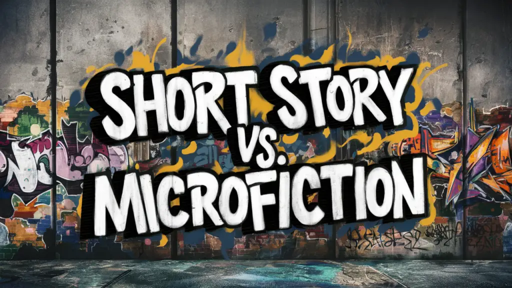 Short story Vs Microfiction Banner