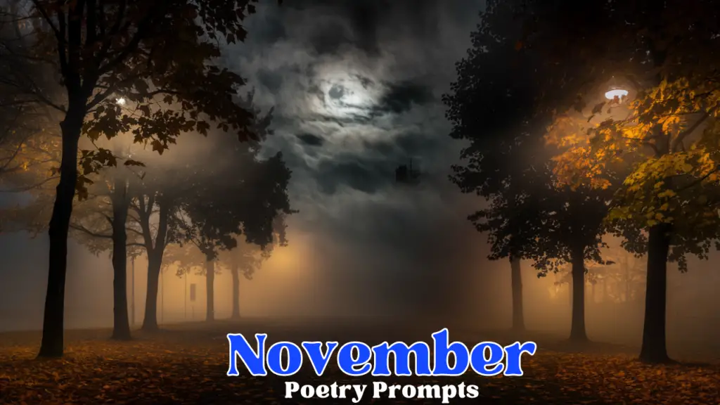 November Poetry Prompts